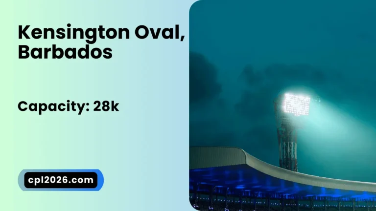 Kensington Oval Stadium, Barbados