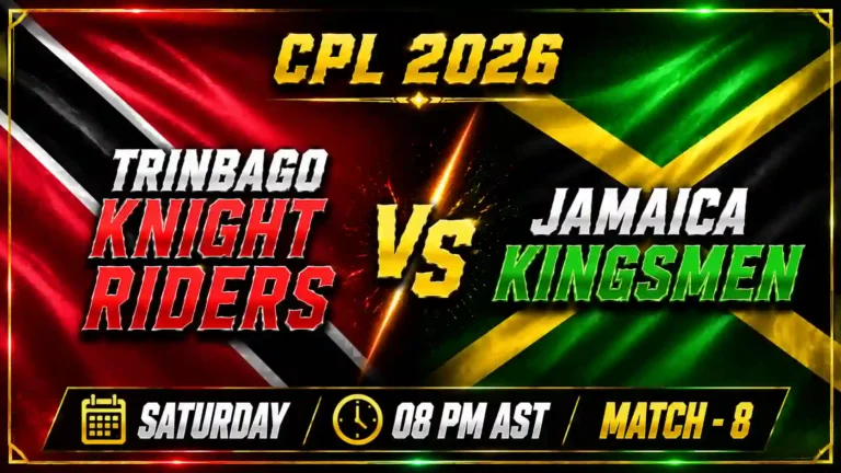 TKR vs JK, 8th Match: Live Score & Stream Info, Preview, Result & Highlights